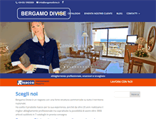 Tablet Screenshot of bergamodivise.it